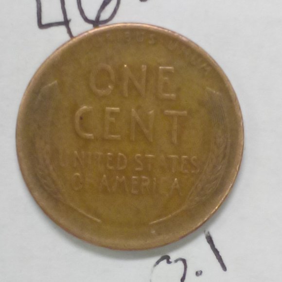 1946 S Lincoln Wheat Penny ERROR - Picture 2 of 2